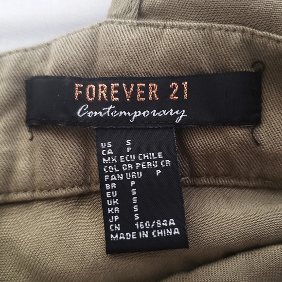 ‼️SOLD‼F21 Forever 21 Contempor  Button Dress open - Picture 5 of 10